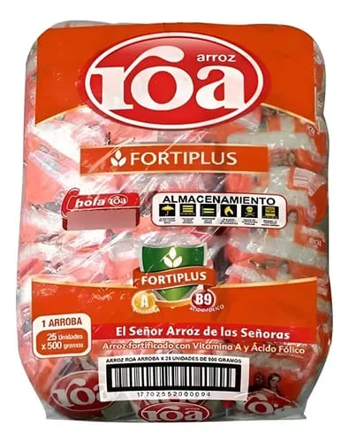 ARROZ ROA X 500 GR X 25 UNDS (ARROBA)
