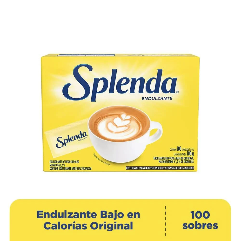 SPLENDA SOBRE 100 X 100 GR