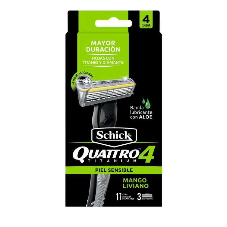 MAQUINA SCHICK 4 MEN+3 REP