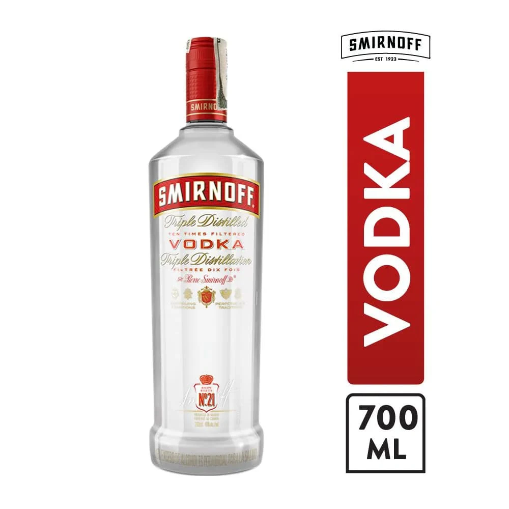 VODKA SMIRNOFF 700 ML X 700 ML