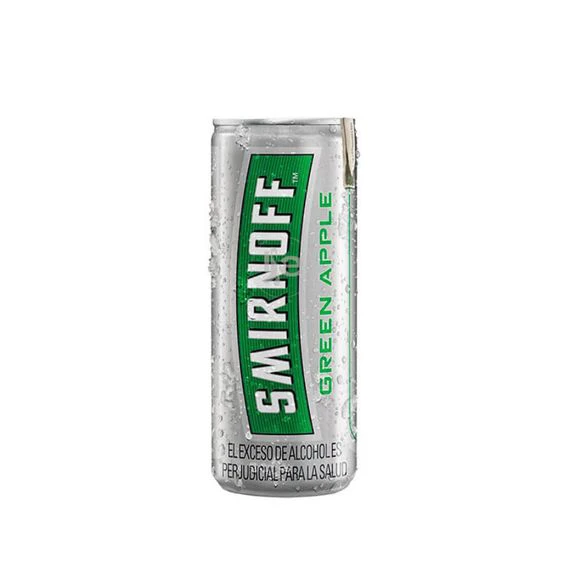 SMIRNOFF GREEN APPLE LATA X 250 ML