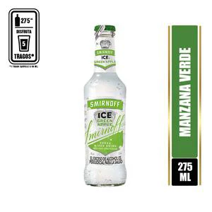 SMIRNOFF ICE BOTELLA GREEN APPLE X 275 ML