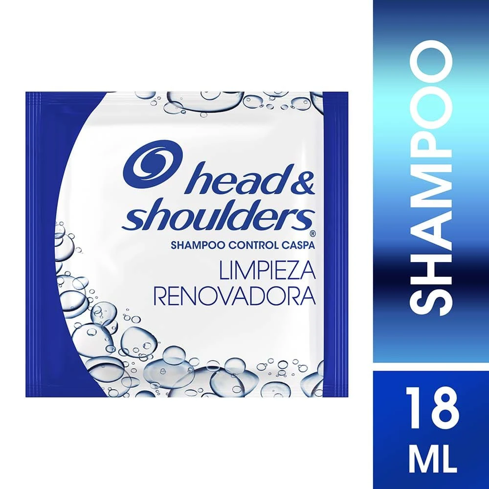 SHAMPOO HEAD & SHOULDERS LIMPIEZA RENOVA X 18 ML