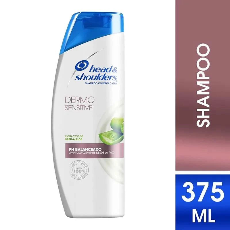 SHAMPOO HEAD & SHOULDERS DERMO SENSITIVE X 375 ML