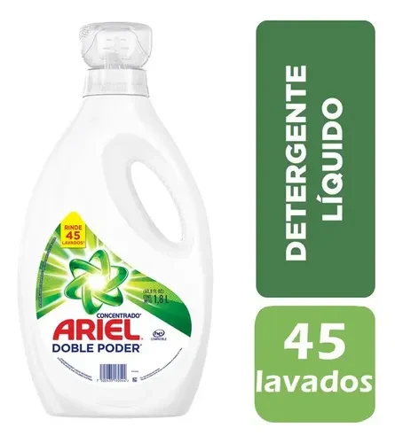DETERGENTE ARIEL LIQUIDO X 1.8 ML
