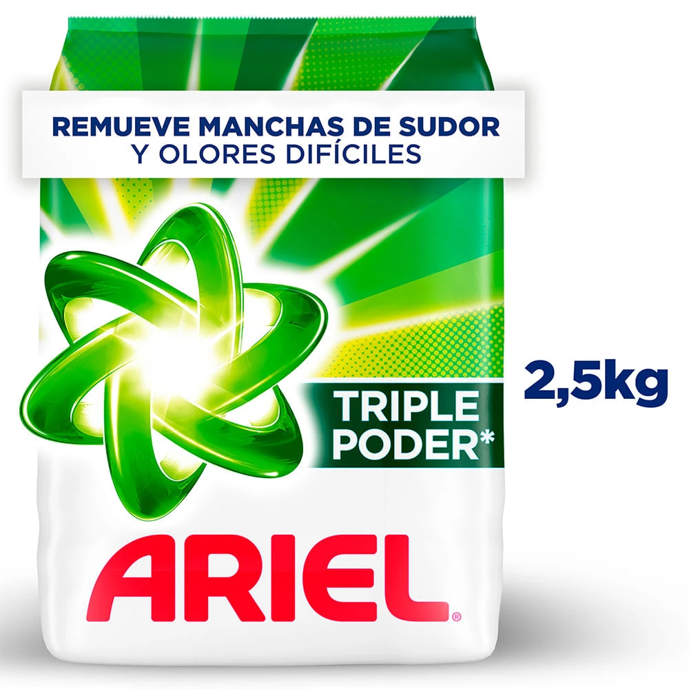 DETERGENTE ARIEL 2.5 KG