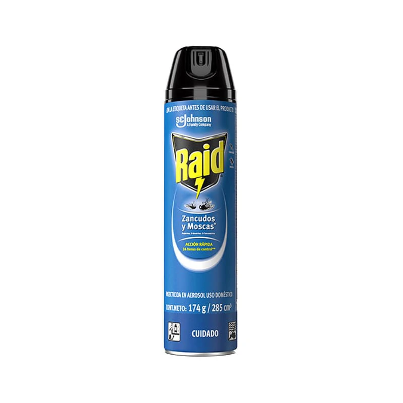 RAID AEROSOL ZANCUDOS/MOSCAS X 285 CC