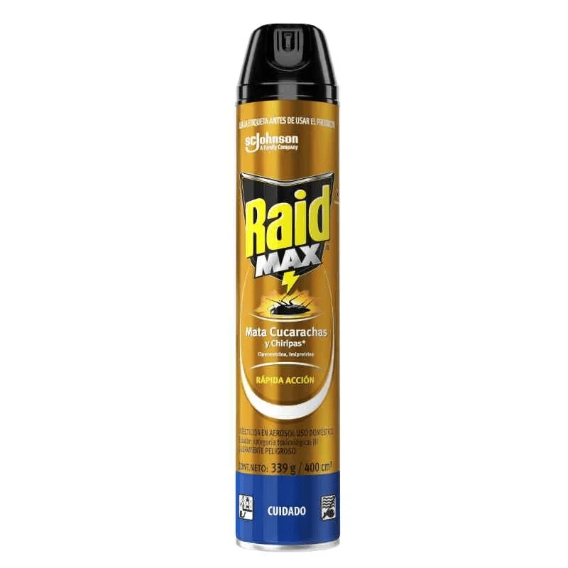 RAID AEROSOL MATA CUCARA 400CM