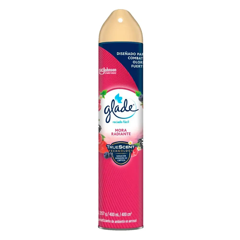 AMBIENTADOR GLADE AERO MORA RADIA X 400 ML
