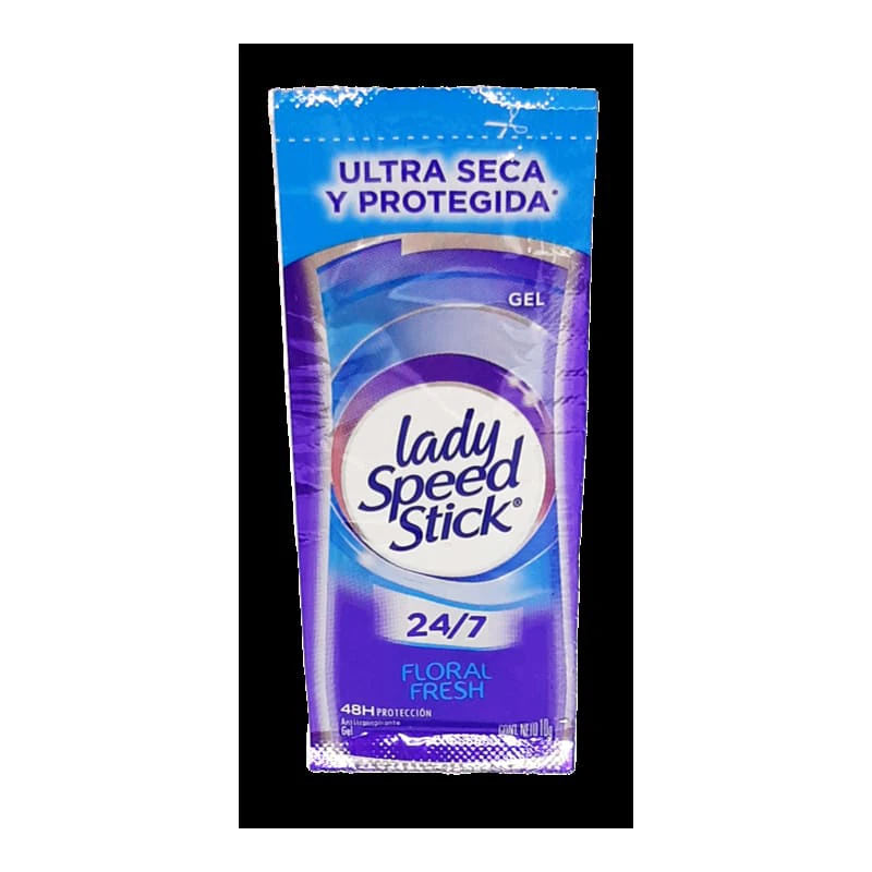 DESODORANTE LADY SPEED GEL 24/7 FLORAL X 10 GR