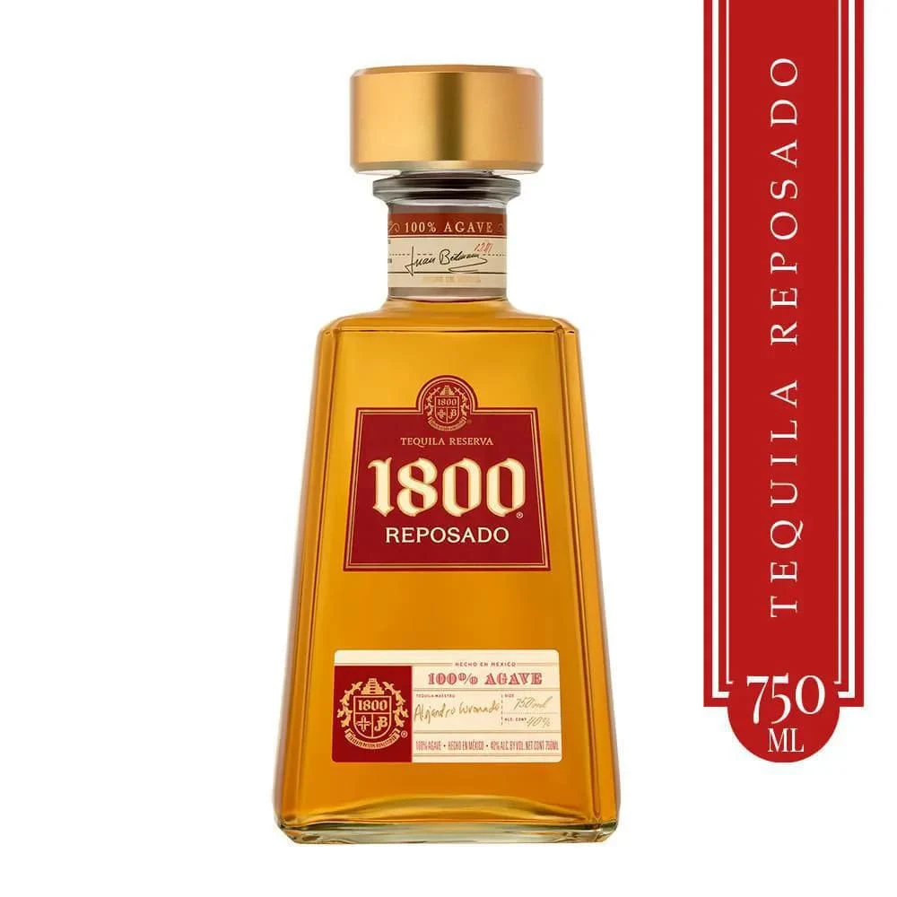 TEQUILA REPOSADO 1800 X 750 ML