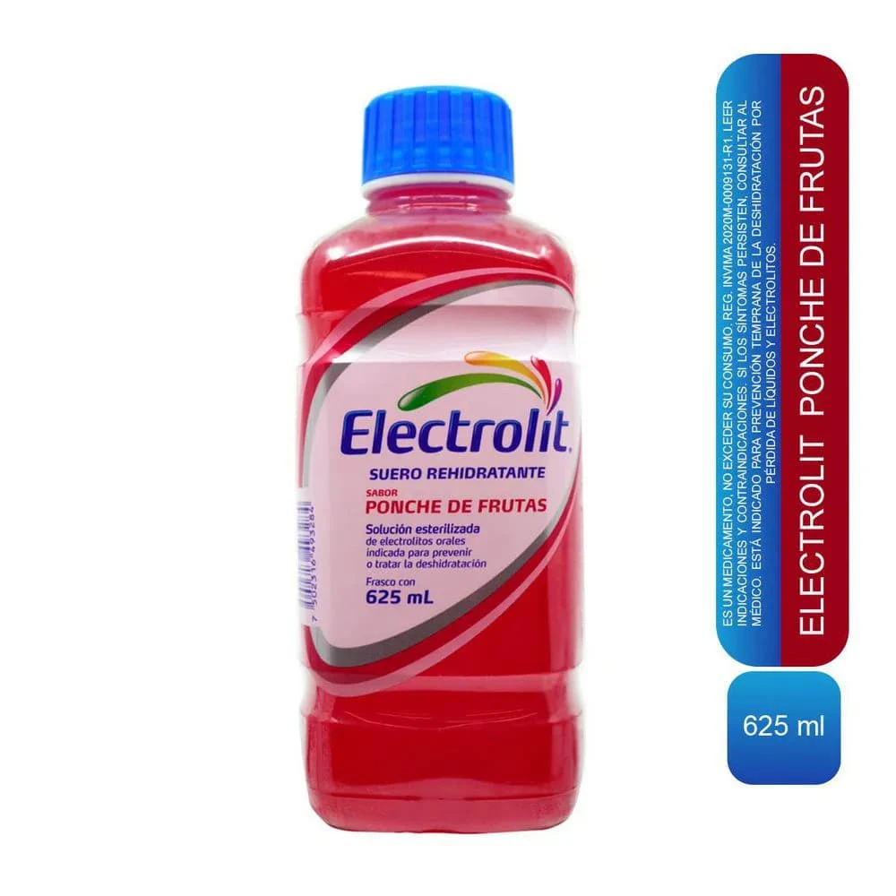SUERO ELECTROLIT PONCHE DE FRUTAS X 625 ML