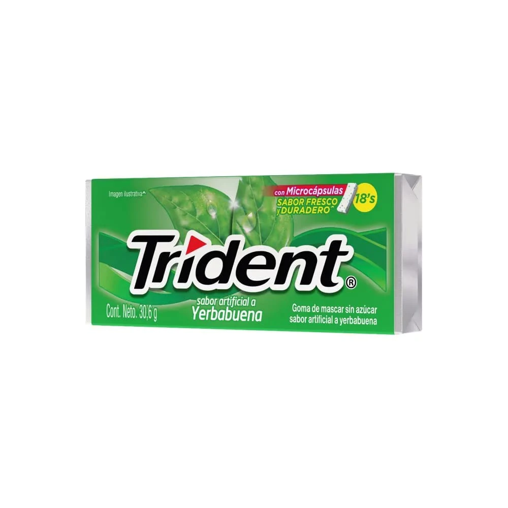 TRIDENT VUP YERBABUENA X 30.6 GR