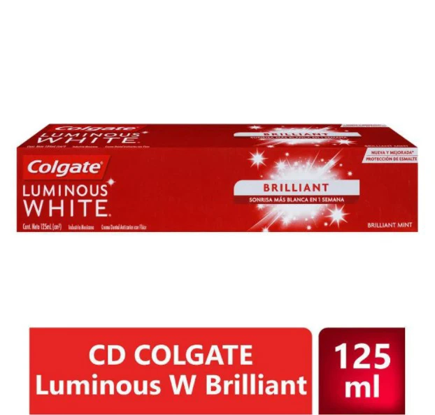 CREMA DENTAL COLGATE LUMINOU X 125 ML
