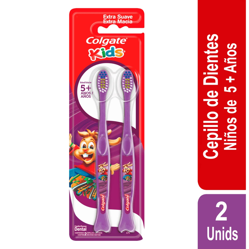 CEPILLO DENTAL COLGATE KIDS 5+SUAVE
