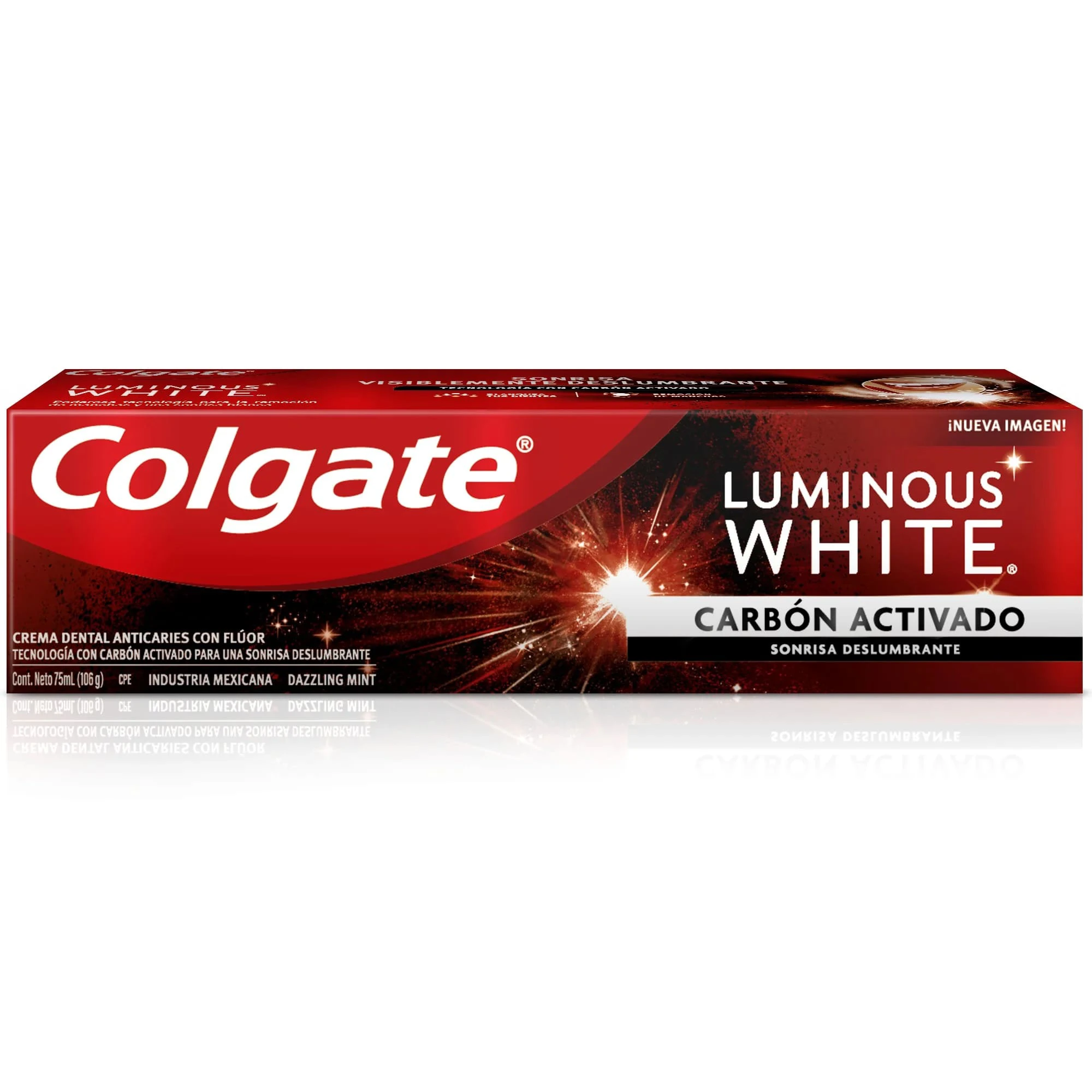 CREMA DENTAL COLGATE LUMI CARBO 75