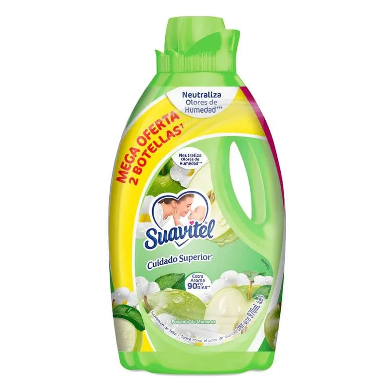SUAVITEL FRESCURA MANZANA X 970 ML