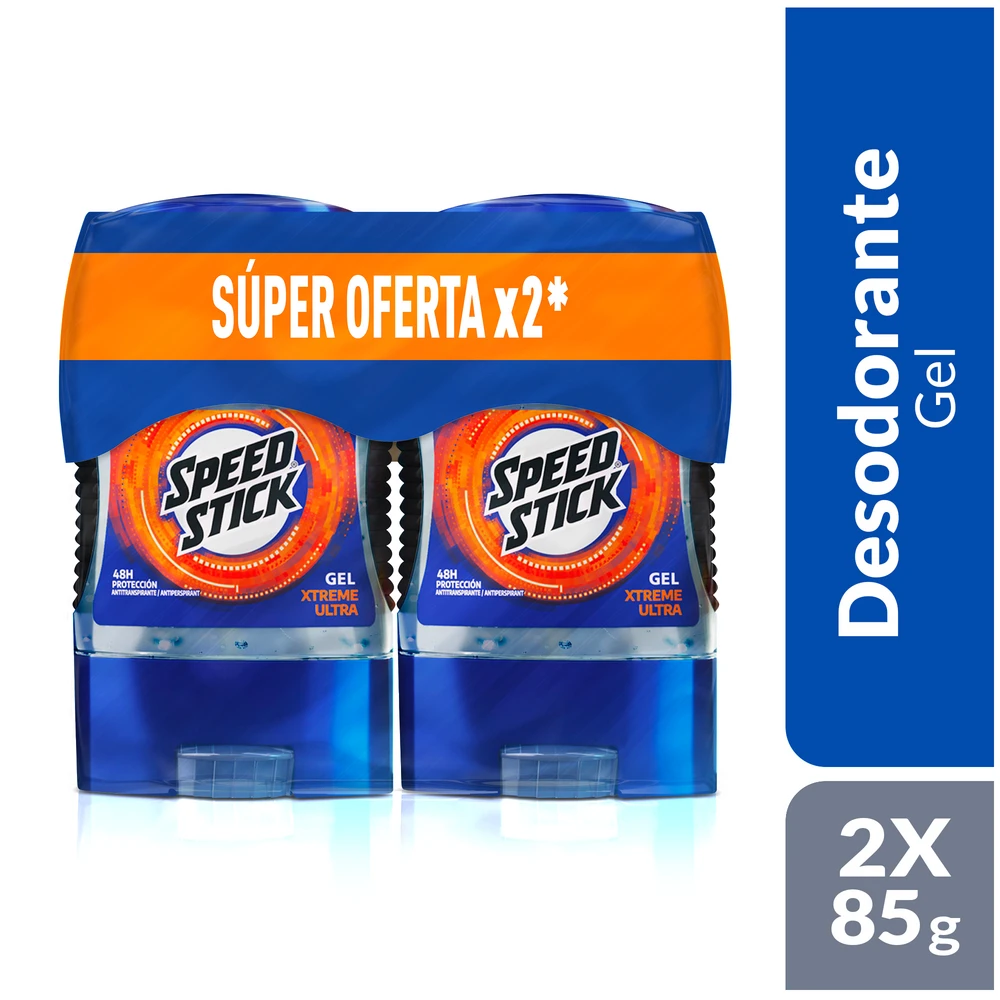 DESODORANTE SPEED STICK GEL XTREME 85M 2