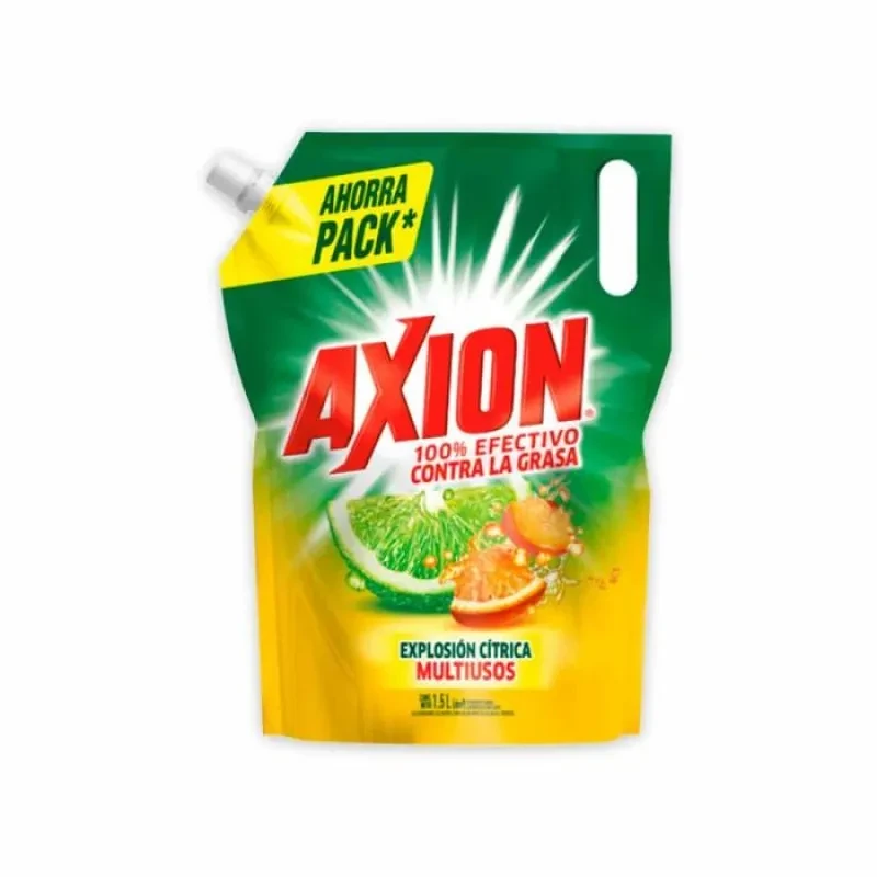 LAVA PLATOS AXION EXPLOCION CITRICA 1.5