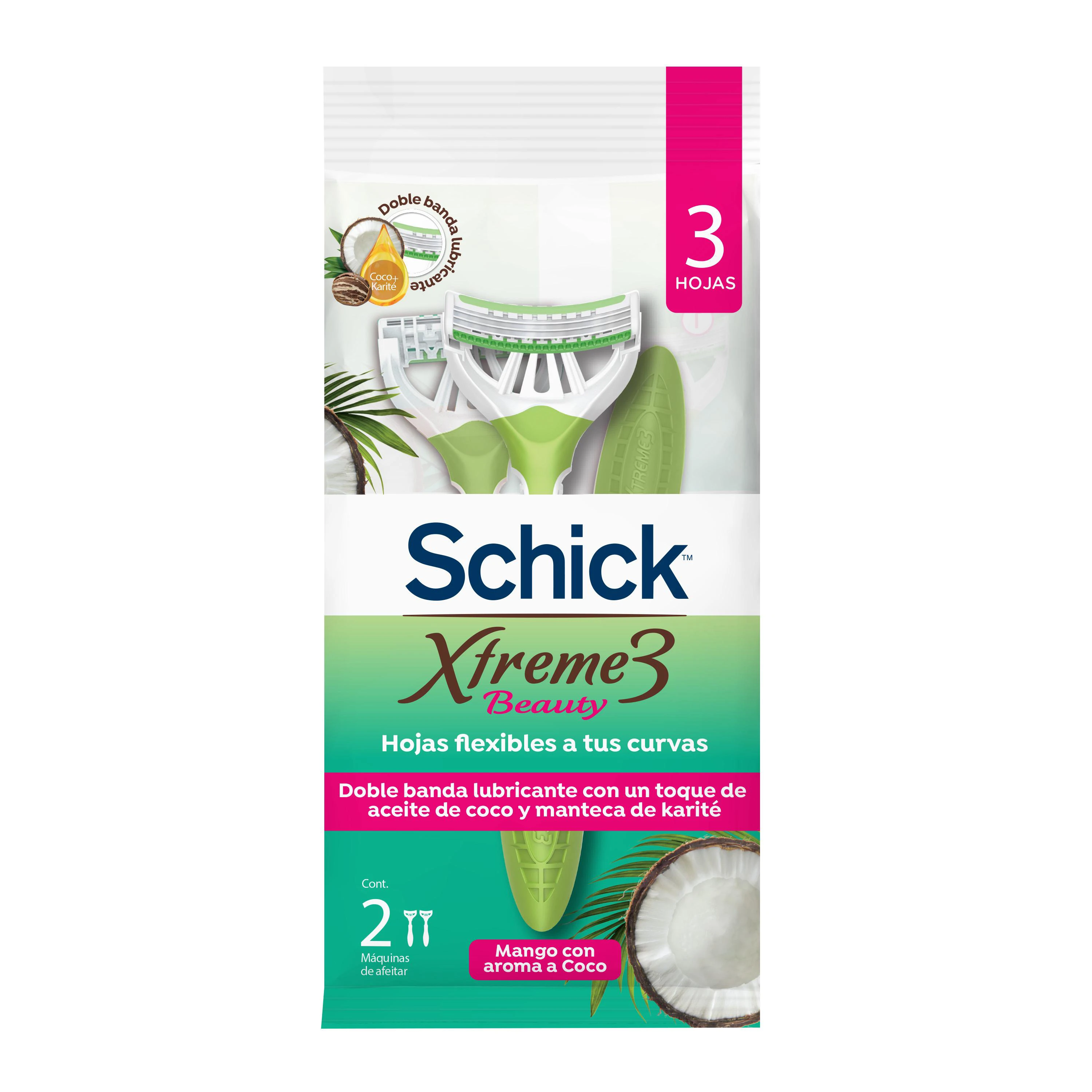 PRESTOBARBA SHICK X-TREME 3 PIEL/SE