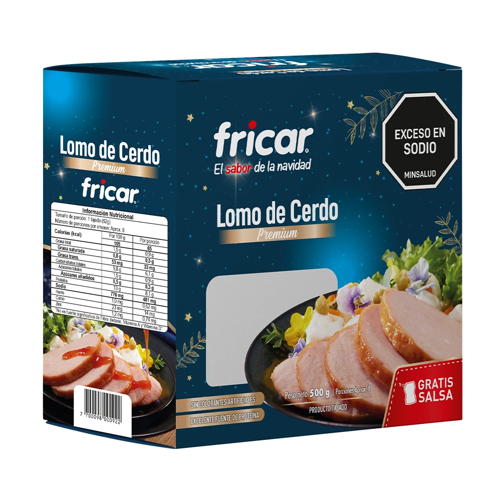 LOMO FINO FRICAR X 500 GR