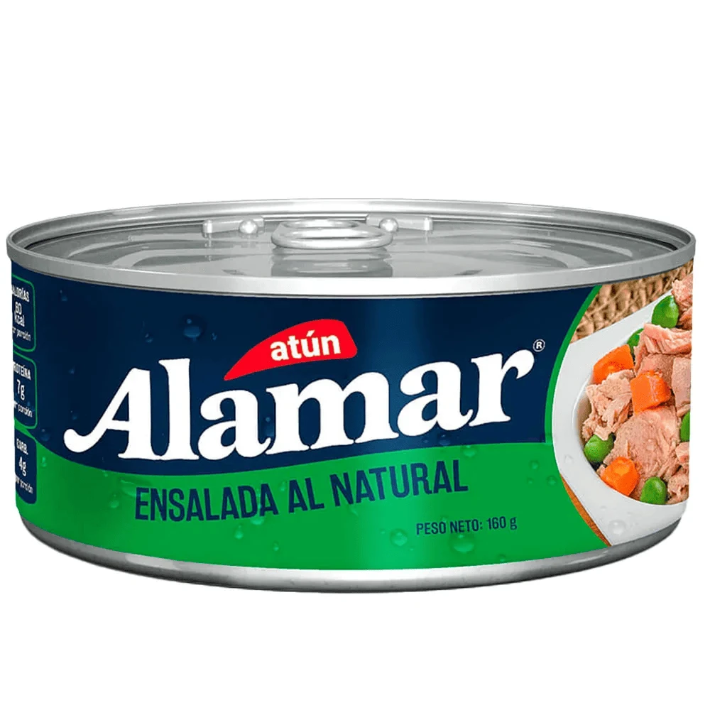 ATUN ALAMAR ENSALADA NATURAL X 160 GR