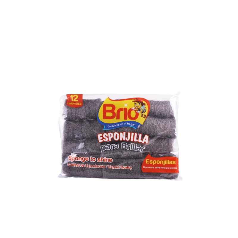 ESPONJILLA BRIO 12 UND X 12 UNDS