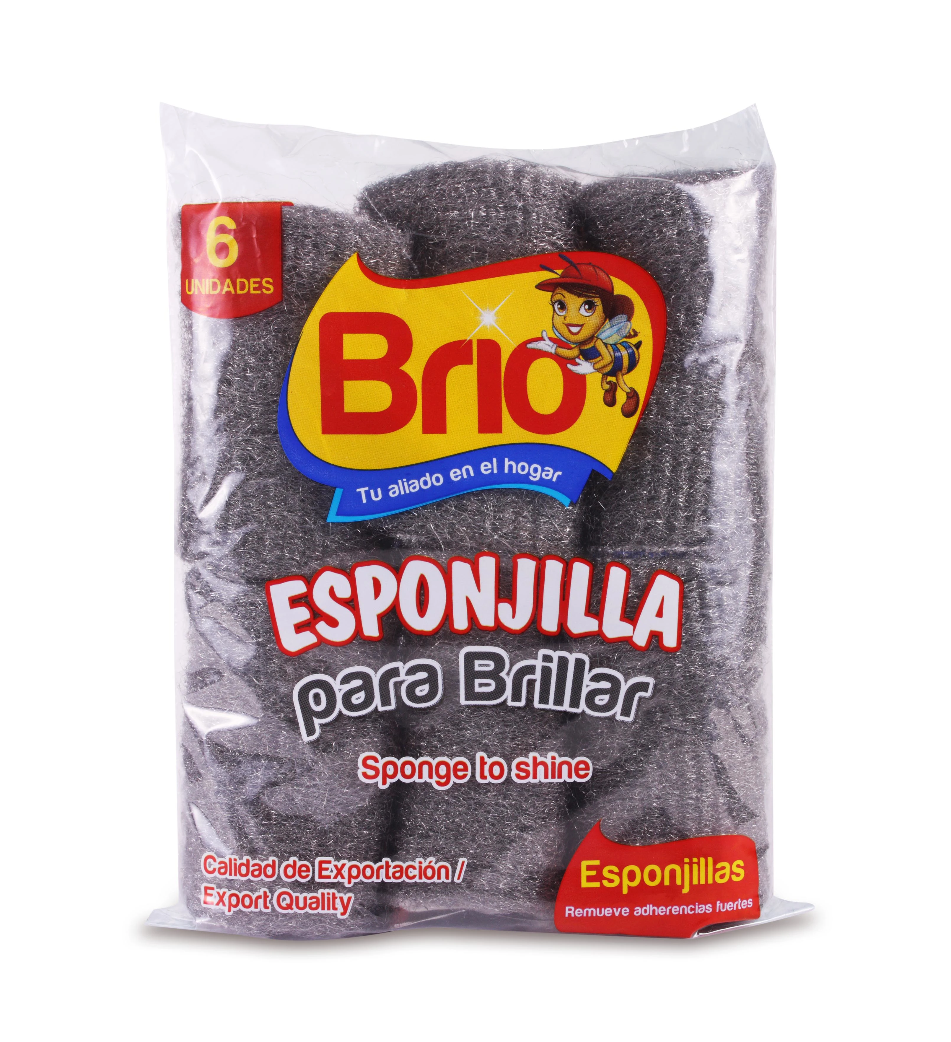 ESPONJILLA BRIO 6 UND X 6 UNDS