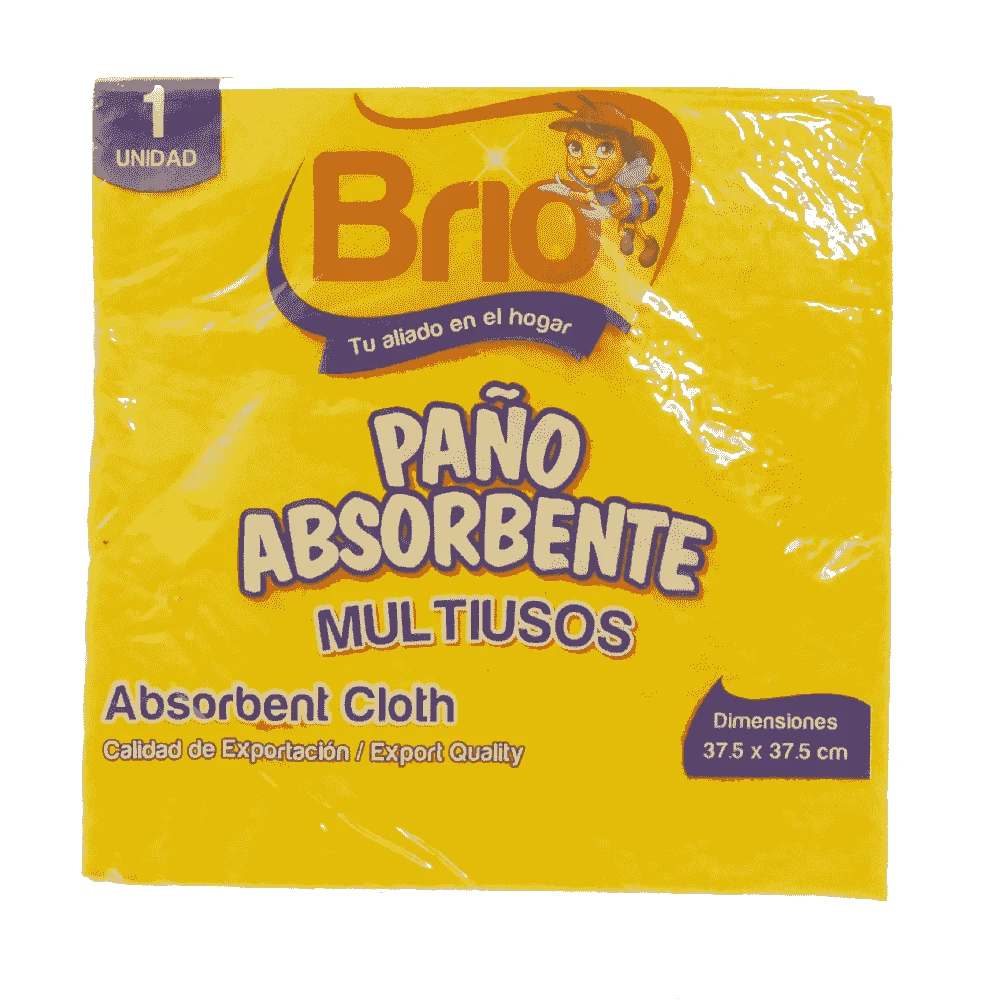 PAÑO BRIO ABSORBENTE 1UN X 1 UNDS
