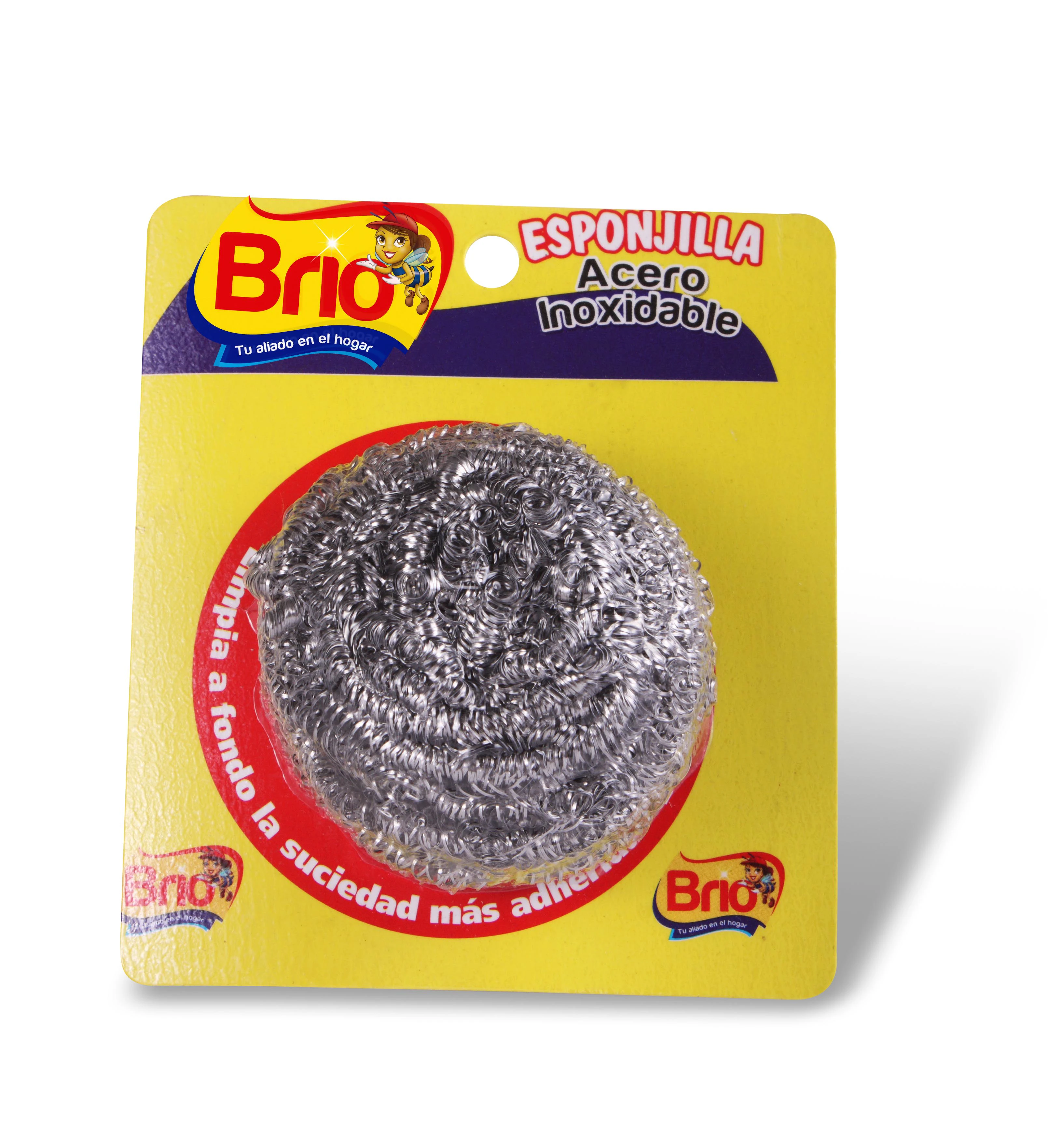 ESPONJILLA BRIO ACERO INOX X 1 UNDS
