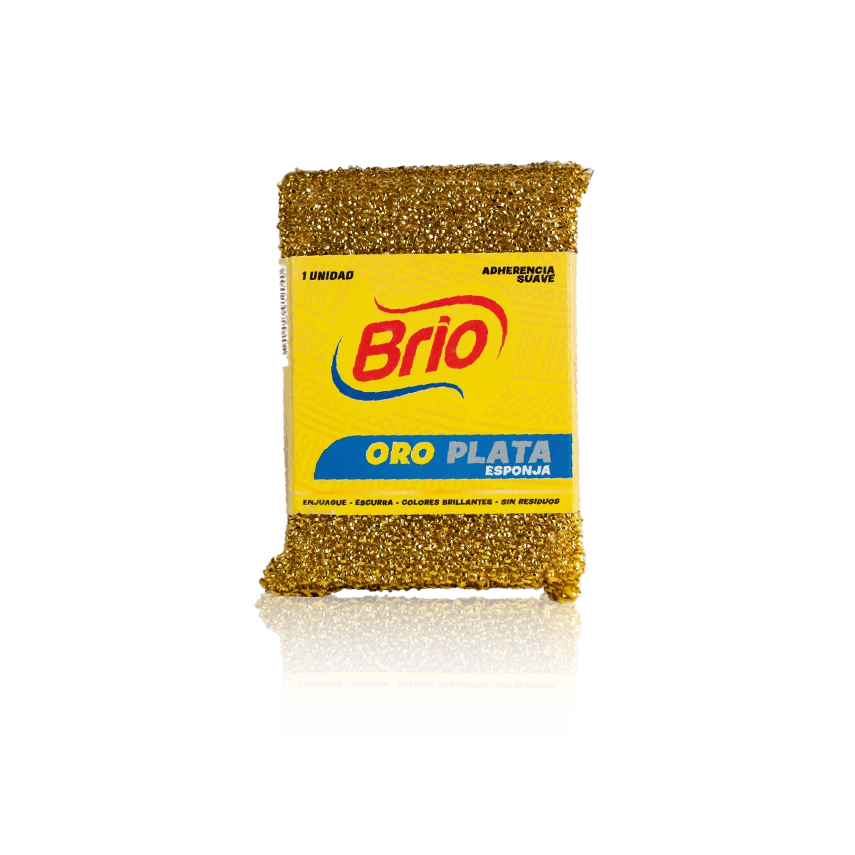 ESPONJA BRIO ORO PLATA X 1 UNDS