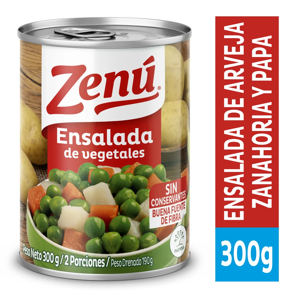 ENSALADA ZENU VEG X 300 GR