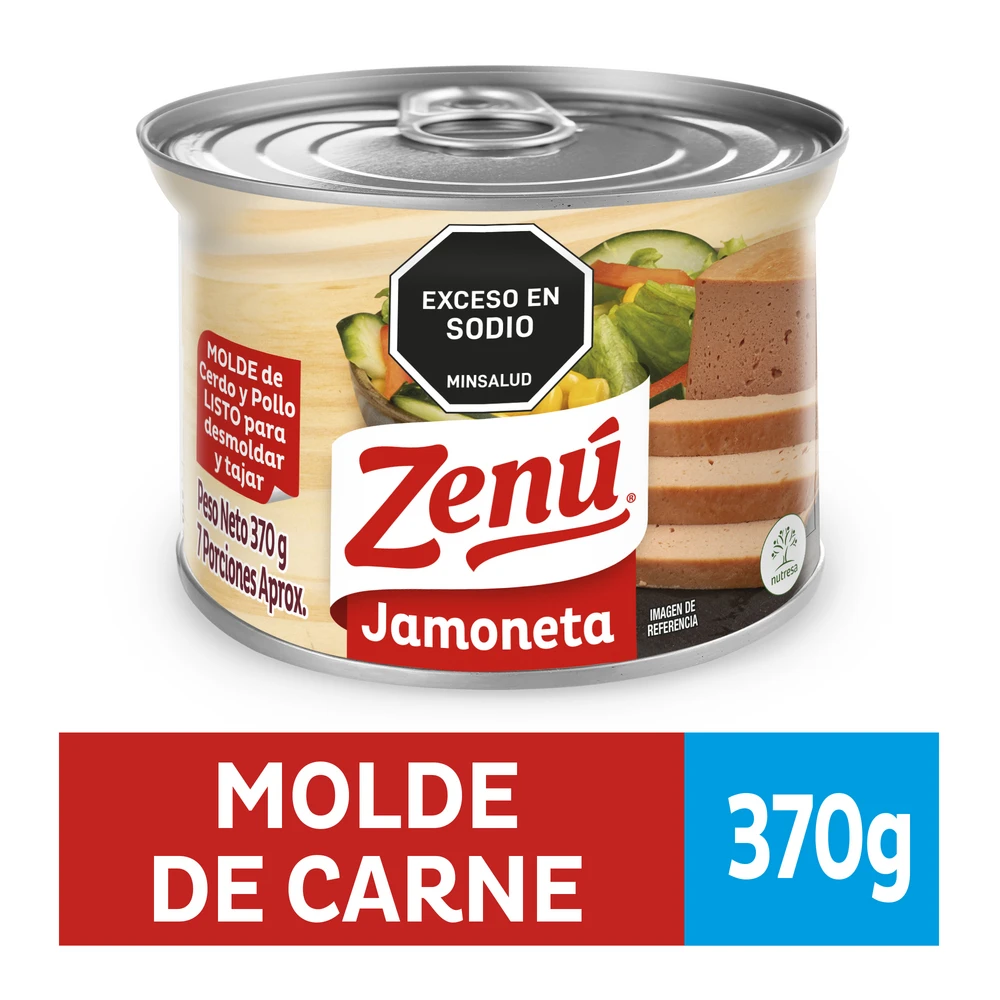 JAMONETA ZENU LATA X 370 GR