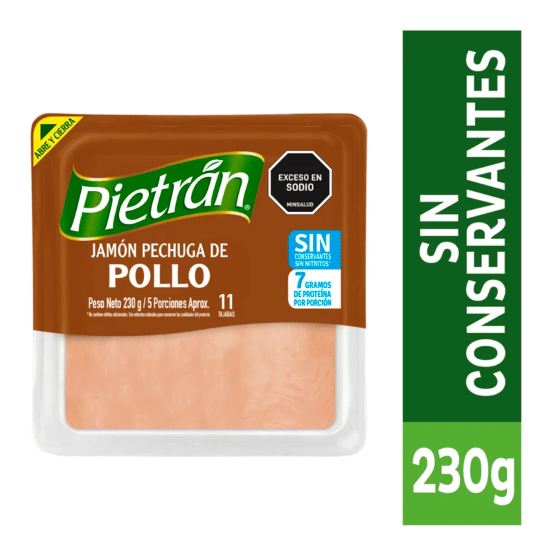 JAMON PIETRAN POLLO X 230 GR