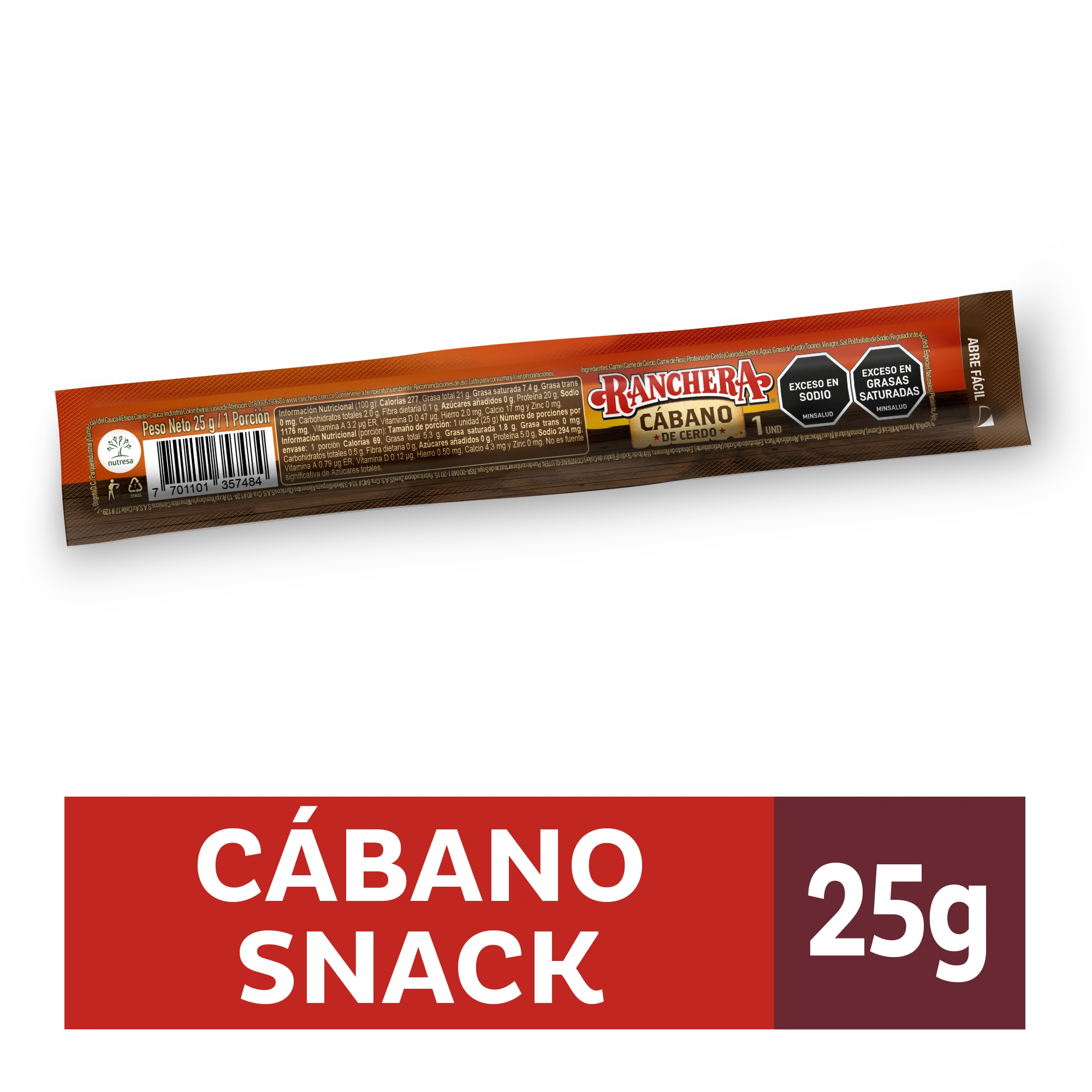 CABANO RANCHERA X 25 GR
