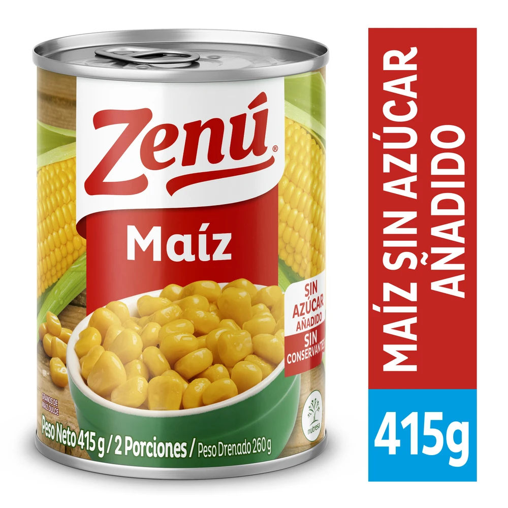 MAIZ TIERNO ZENU X 415 GR