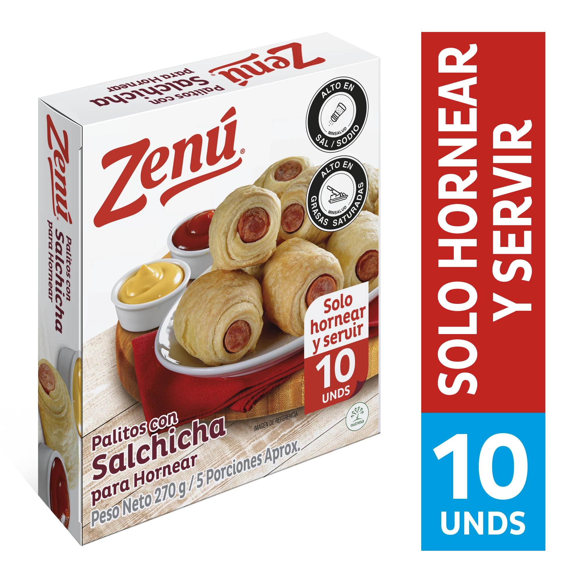 PALITOS ZENU QUESO X 280 GR