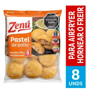 PASTEL DE POLLO ZENU X 300 GR