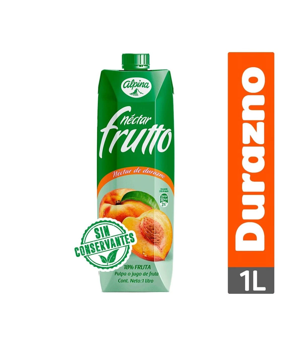 FRESCO ALPINA DURAZNO X 1000 ML
