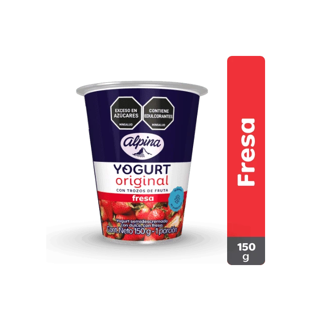 YOGUR ALPINA FRESA X 150 GR