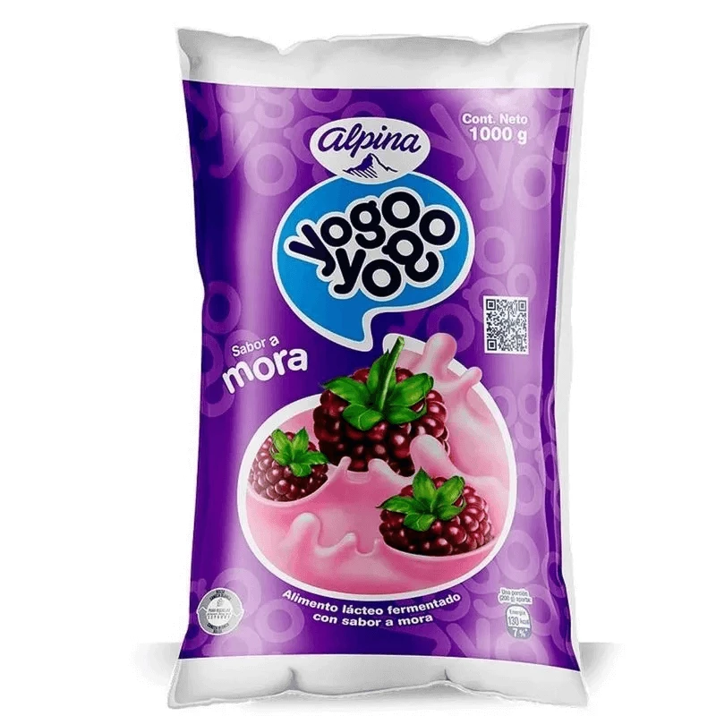 YOGUR ALPINA YOGO YOGO MORA X 1L