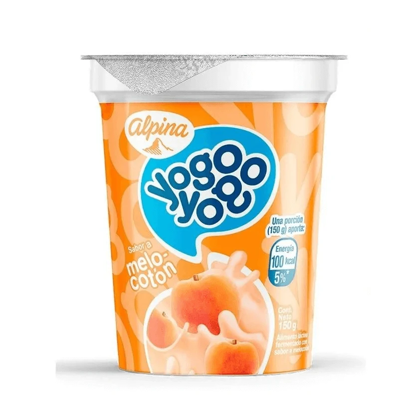 YOGUR ALPINA YOGO MELOCOTON X 150 GR