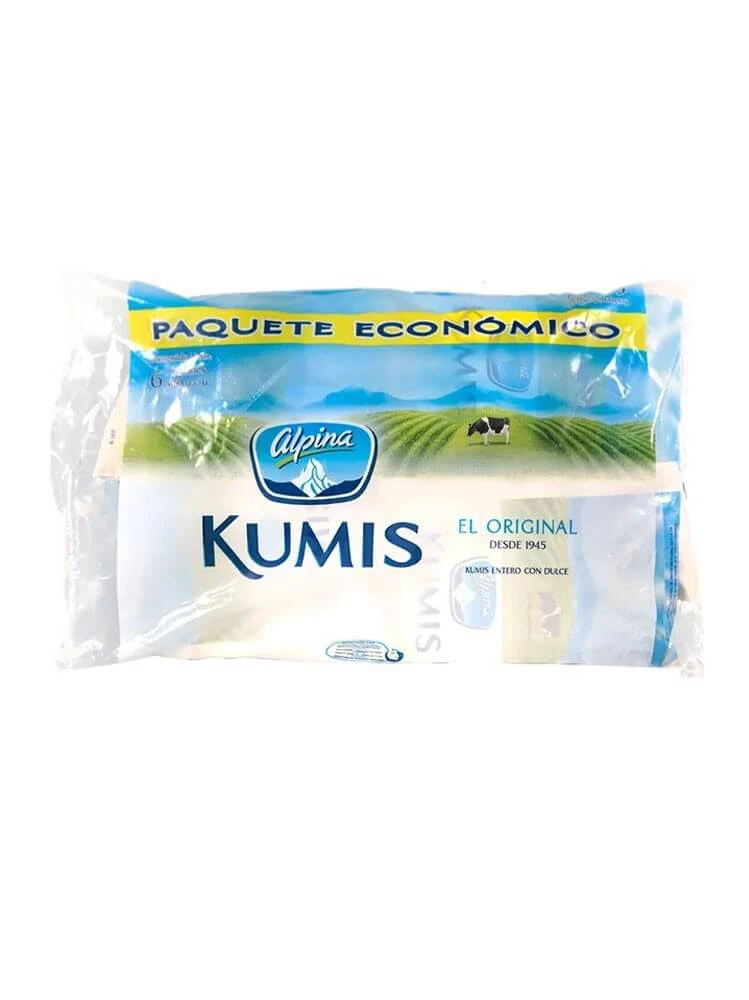 KUMIS ALPINA BOLSA X 6 UNDS (SIXPACK)