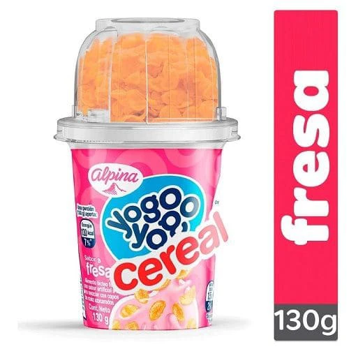 YOGUR ALPINA YOGO CERE FRESA X 130 GR