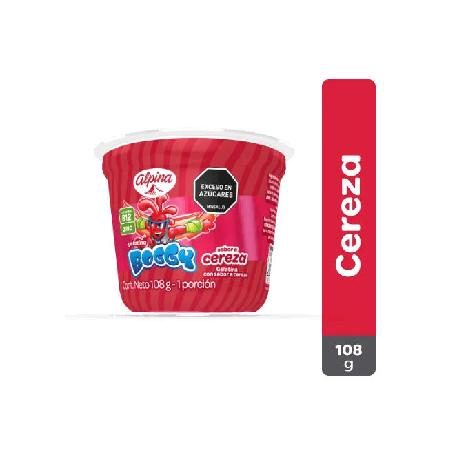 GELATINA ALPINA BOGGY NUTRIMIX CEREZA