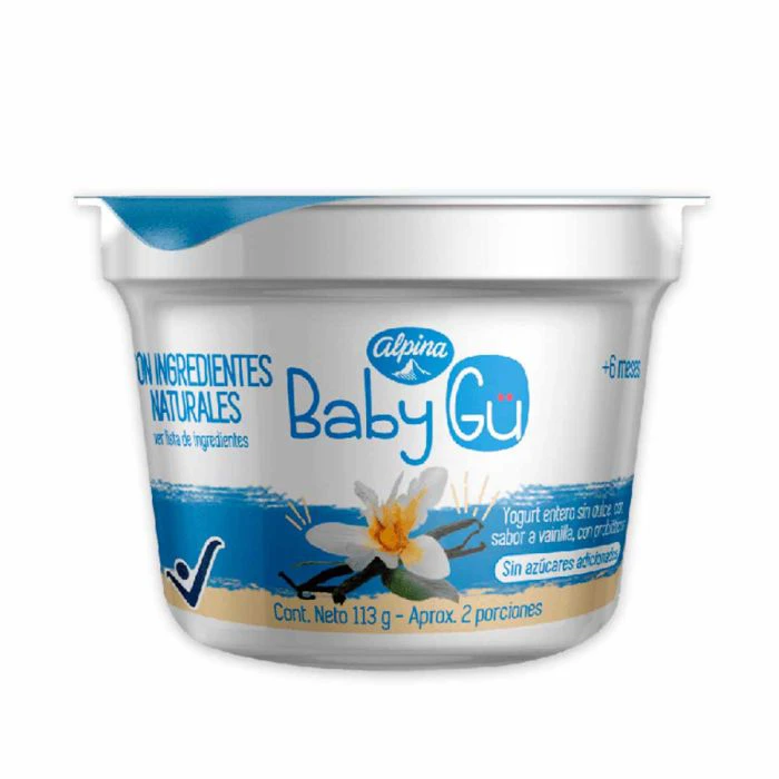 YOGUR ALPINA BABY VAINILLA X 113 GR