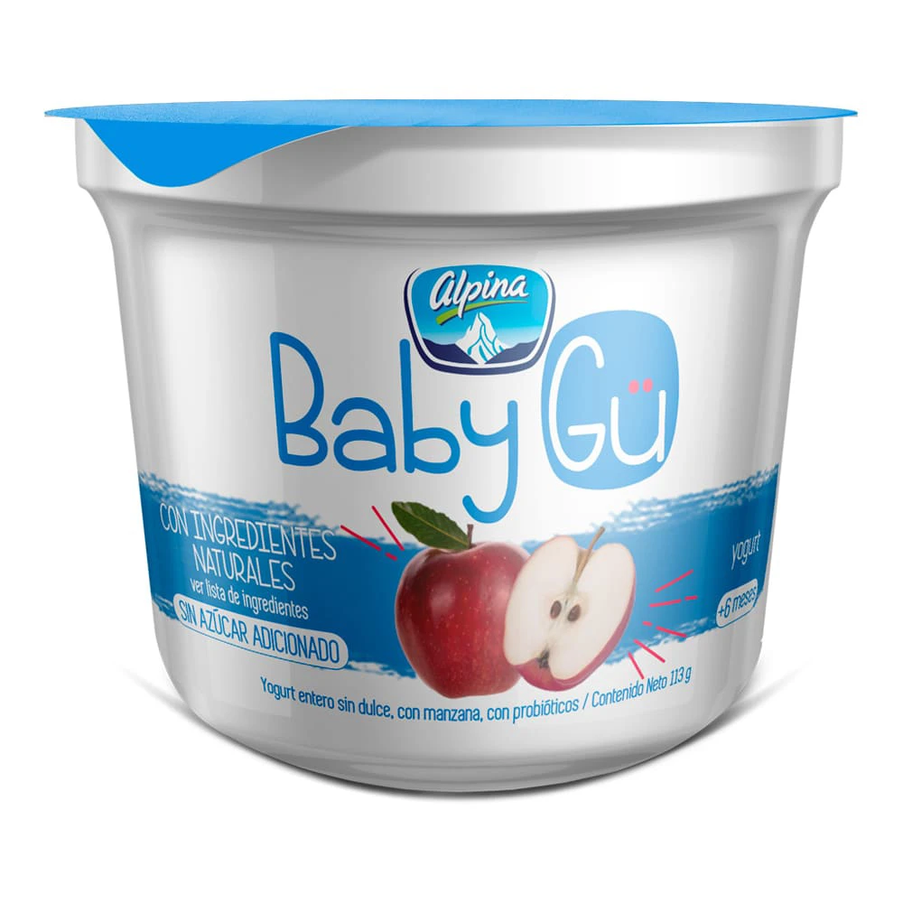 YOGUR ALPINA BABY MANZANA X 113 GR