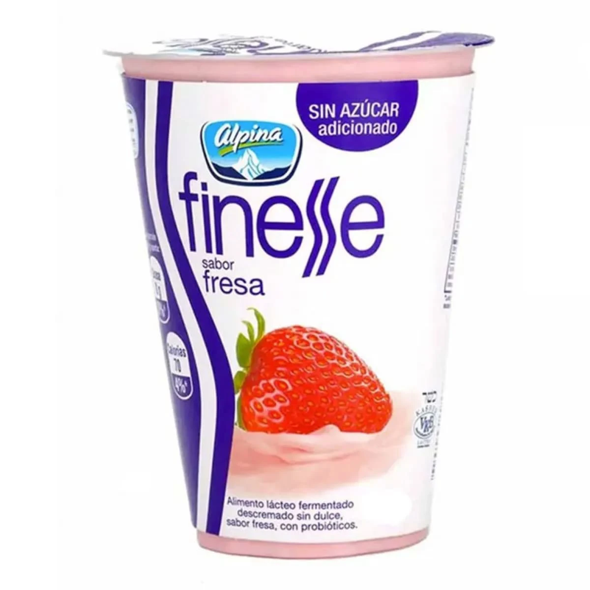 YOGUR ALPINA FINESSE FRESA VASO X 150 GR