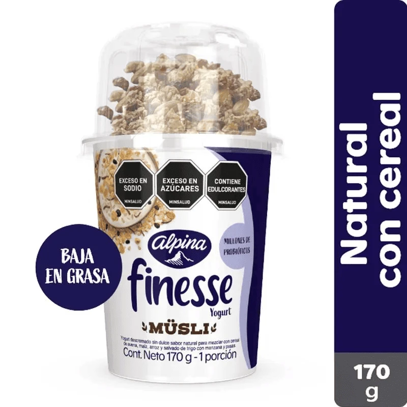 YOGUR ALPINA FINESSE MUSLI 170