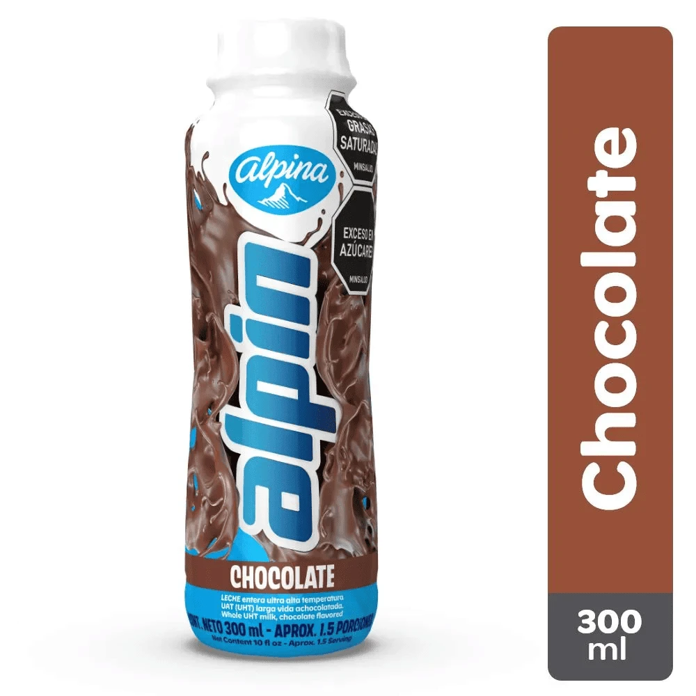 ALPIN ALPINA CHOCOLATE BOTELLA X 300 ML